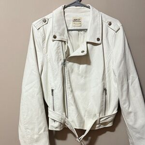 Ashley By 26 International White Women's Jacket Size XL